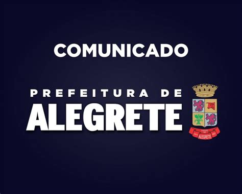 alegrete tudo|site prefeitura de alegrete rs.